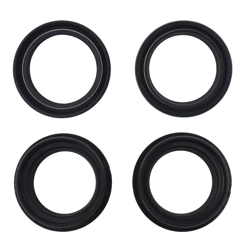 Solid Spare Fork Seal & Dust Seal Kit For Kawasaki KLE650 VN1500A Honda VTX1300 XL600 56-132