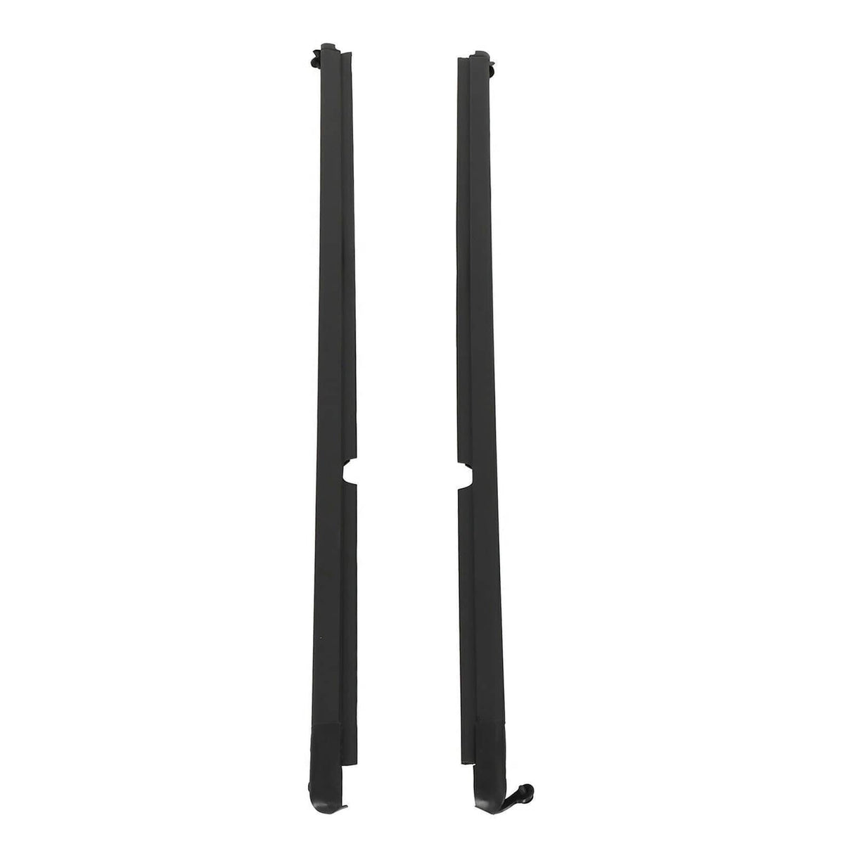 Solid Spare Left & Right Door Glass Window Weatherstrip Seals Set For Mazda Miata 2004 Base