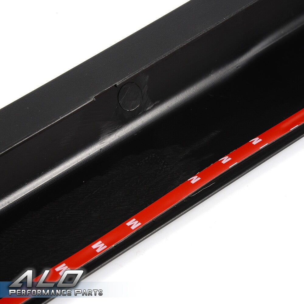Solid Spare Fit For 99-07 Silverado 1500 GMC Sierra SL Tailgate Top Cover Protector Black