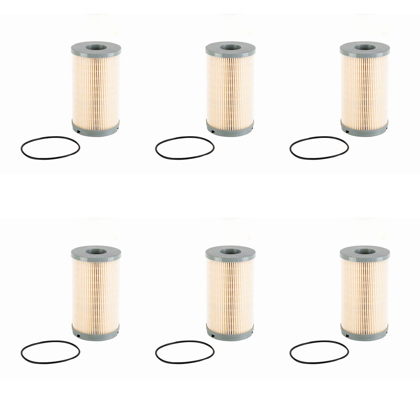 New 6Pack Fuel Filter K37-1029 For Peterbilt Kenworth FS20172 K37-1012 K37-1011