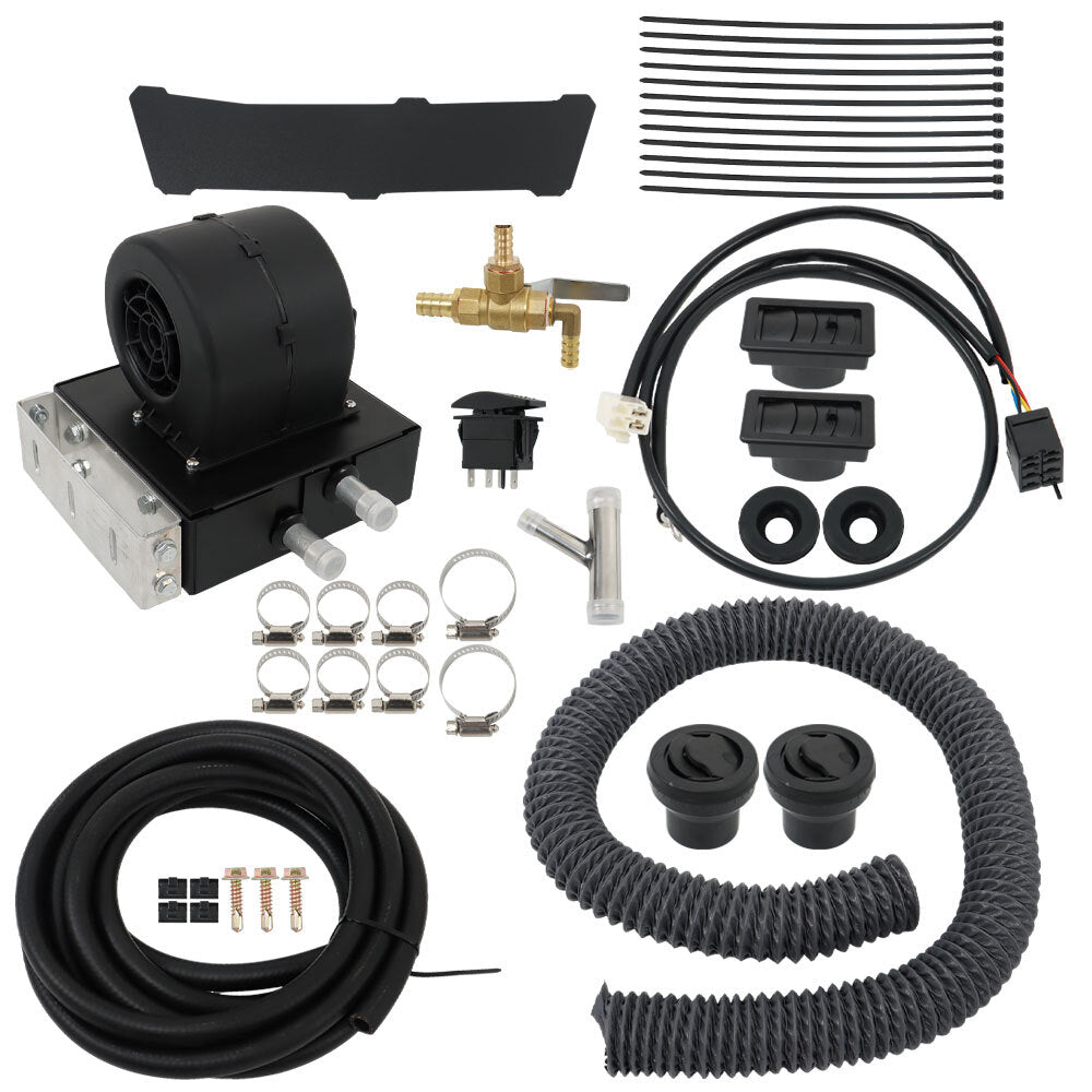 Solid Spare Cab Heater Kit with Defrost 2013-2019 For Polaris Ranger 900 XP