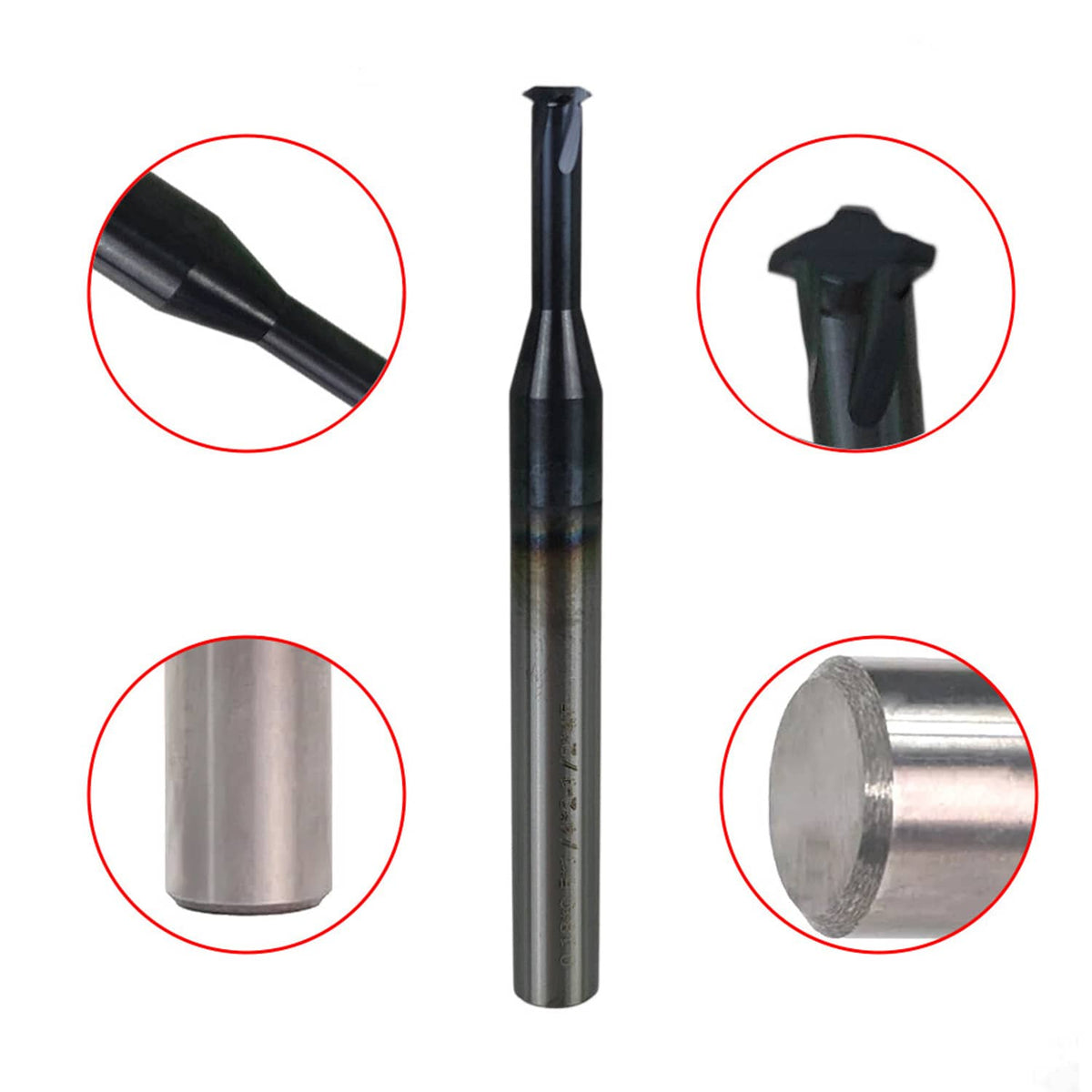 Solid Spare New 1PCS 1/4" 20-56 TPI SINGLE PITCH THREAD MILL - TiALN COATED