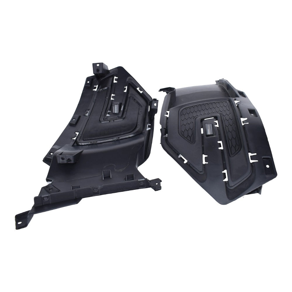 2Pcs Front Left & Right Fog Light Cover Set For Ford Explorer 2017 Sport Sport