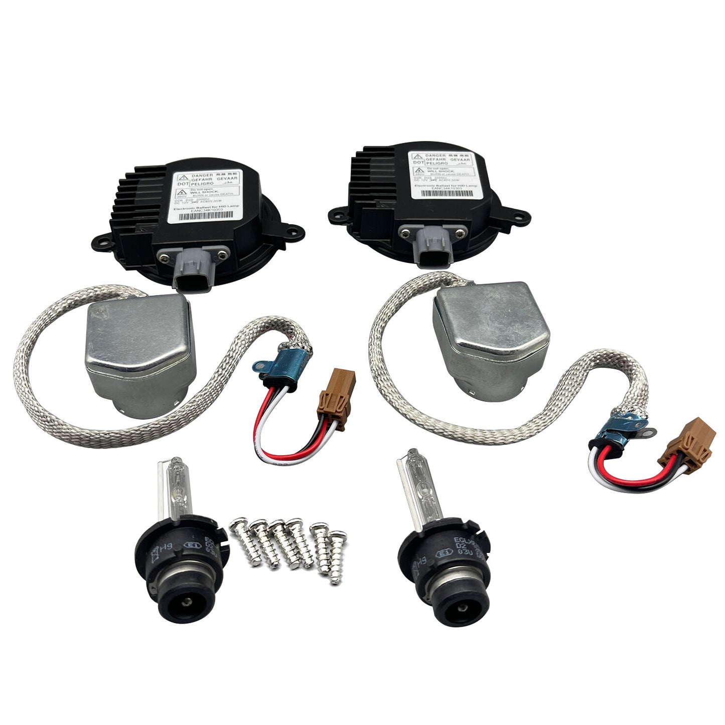 2x New For 04-15 Nissan Maxima Xenon Ballast Igniter & HID D2S Bulb Kit Computer