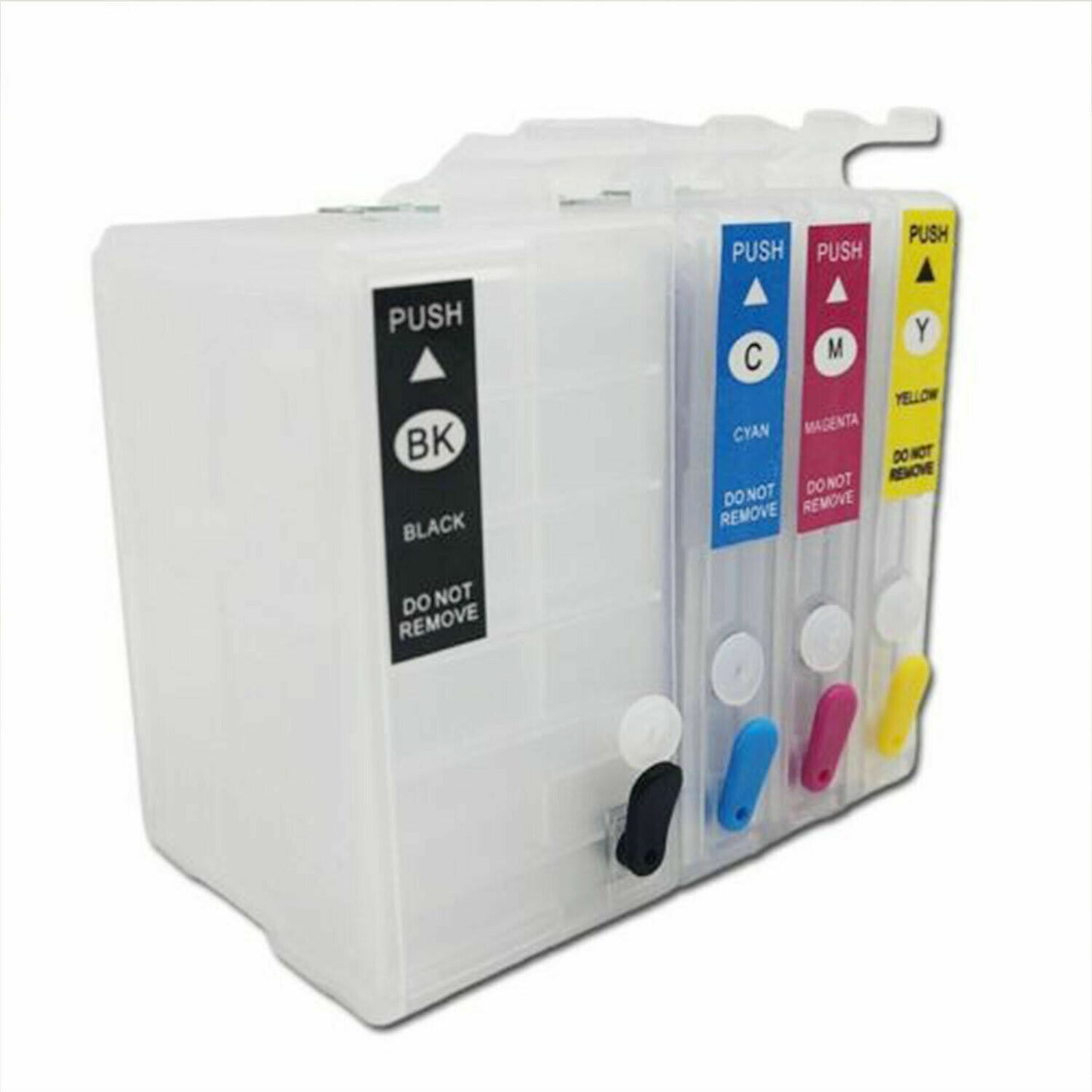 Printers 4-Color Refillable ink cartridges For Epson WorkForce 7610 7710 7210