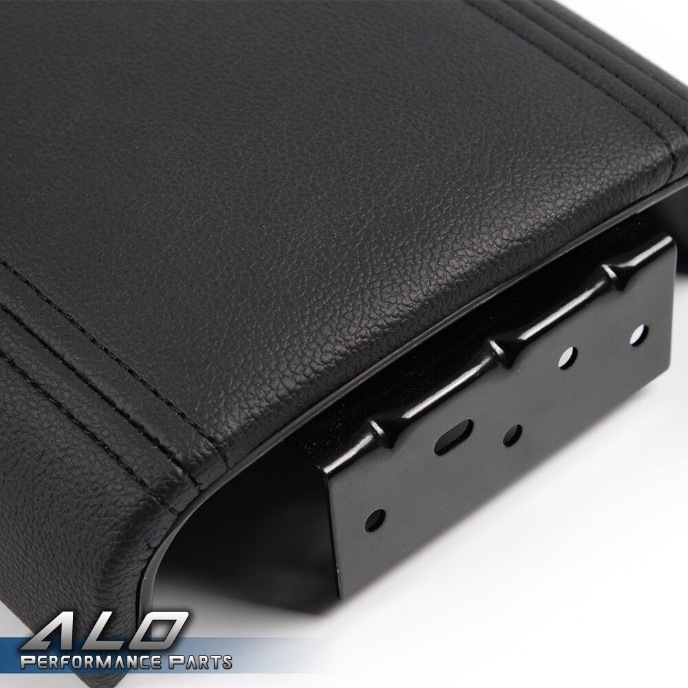 Solid Spare Fit For Chevy Trailblazer GMC Envoy 2002-2009 Center Console Armrest Lid Black