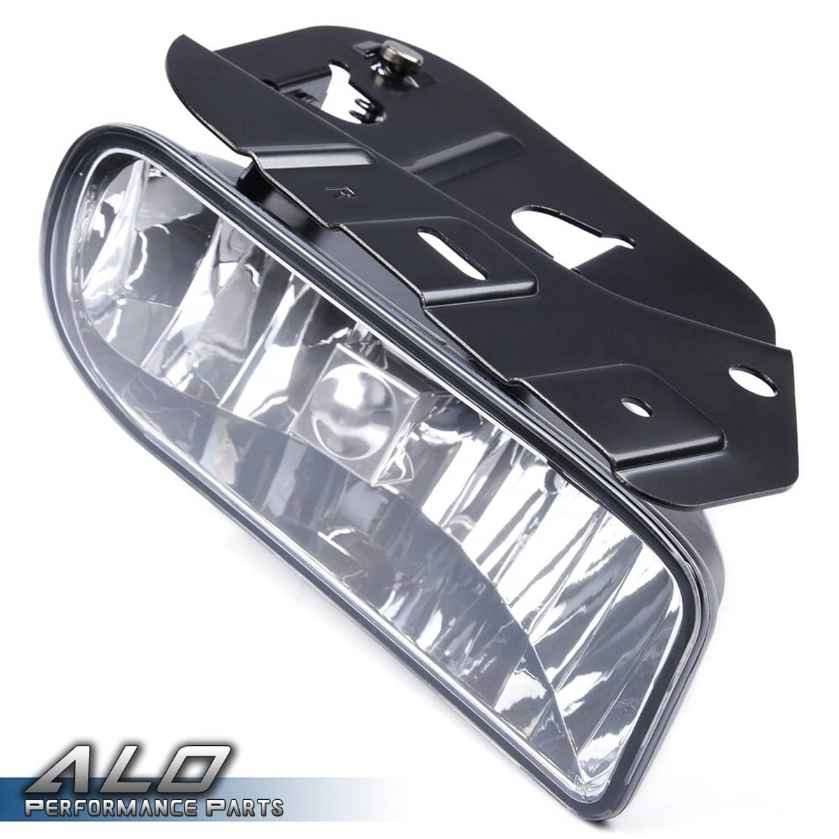 Solid Spare Fit For 02-06 Cadillac Escalade Left&Right Clear Lens Fog Light Lamps W/Bulbs