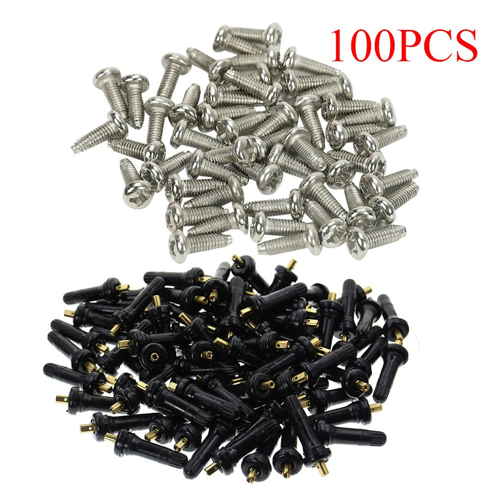 100pcs For 17-20008 20008 20018 TPMS Tire Pressure Sensor Valve Stem Service Kit