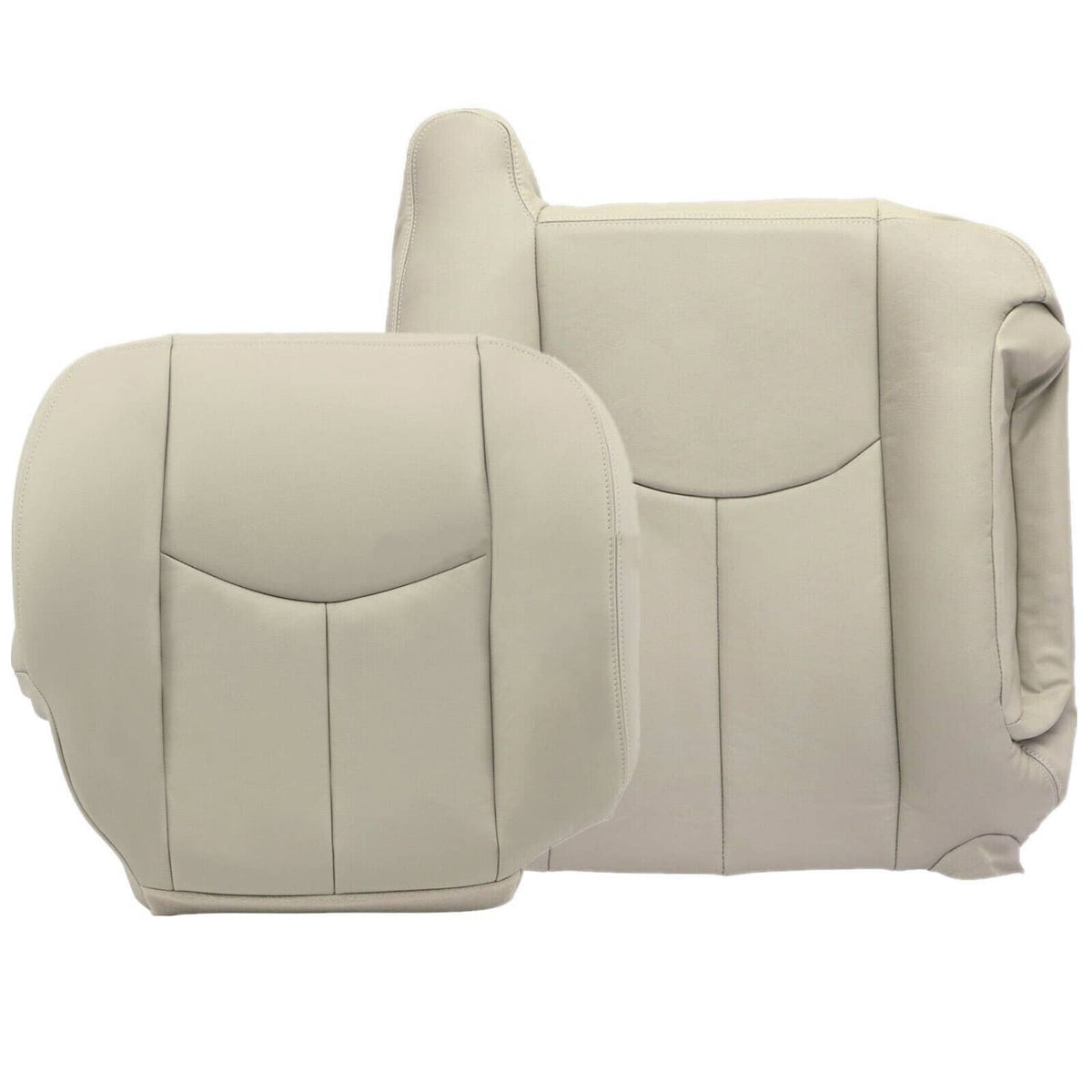 Solid Spare Fits For 2003-2006 Chevy Tahoe Suburban Light Tan Passenger Seat Cover