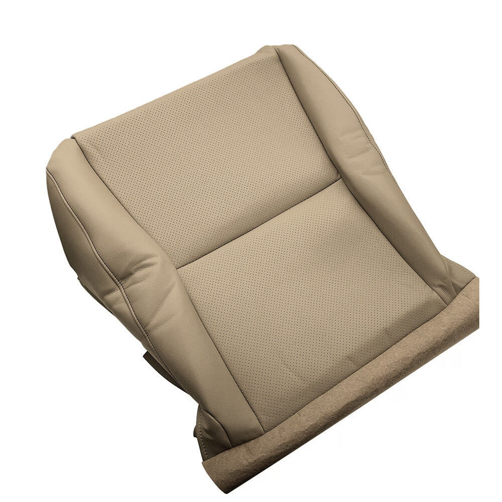 For 2010 - 2015 Lexus RX350 RX450H Driver Bottom Perforated Vinyl Seat Cover Tan
