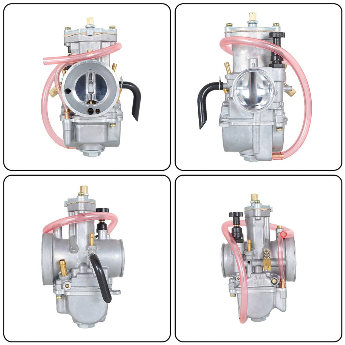 Solid Spare PWK 34 Carburetor Air Strike For Suzuki Kawasaki Honda ATV Quad Bike USA