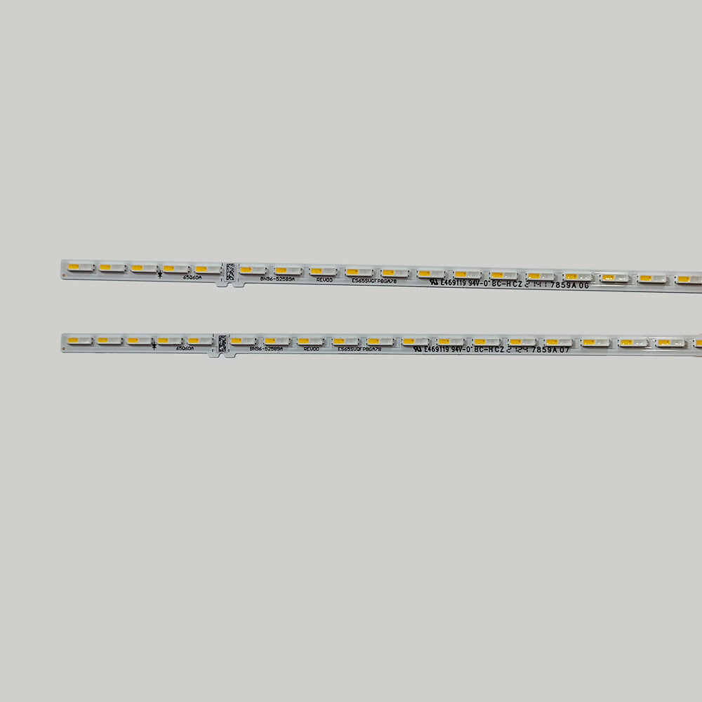 LED strips(2) For 65Q60A BN96-52589A QN65Q60AAFXZA QN65Q6DAAFXZA BN96-52589A