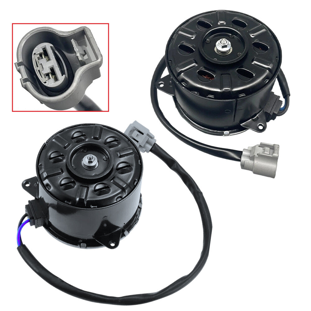 2X Radiator Fan Motor for Toyota Highlander 2006 2007 Lexus RX400h 2006-2008 New