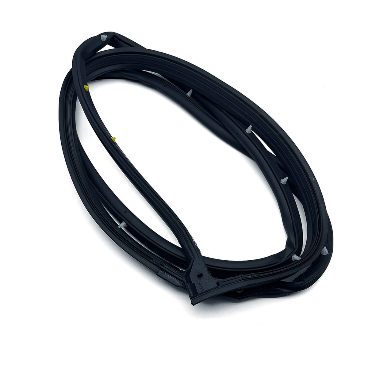 Solid Spare 4PC For Accord Sedan 2008-2012 Door Weatherstrip On door Opening Seal Stripping