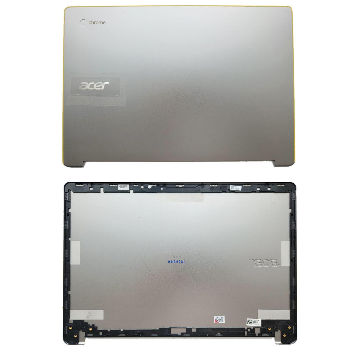 New Silver Lcd Back Cover Rear Lid Top 60.GHPN7.001 For Acer Chromebook CB5-312T