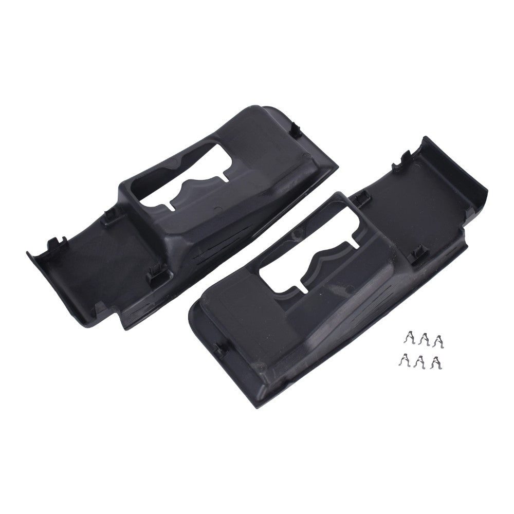 2Pcs Front LH & RH Plastic Tow Hook Bezel For Ford F-350 Super Duty 2022 Lariat