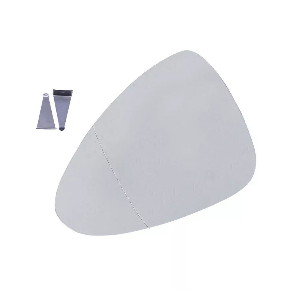 Driver Left Side Mirror Glass w/Plate for Porsche Panamera 2010-2016 NEW US FAST