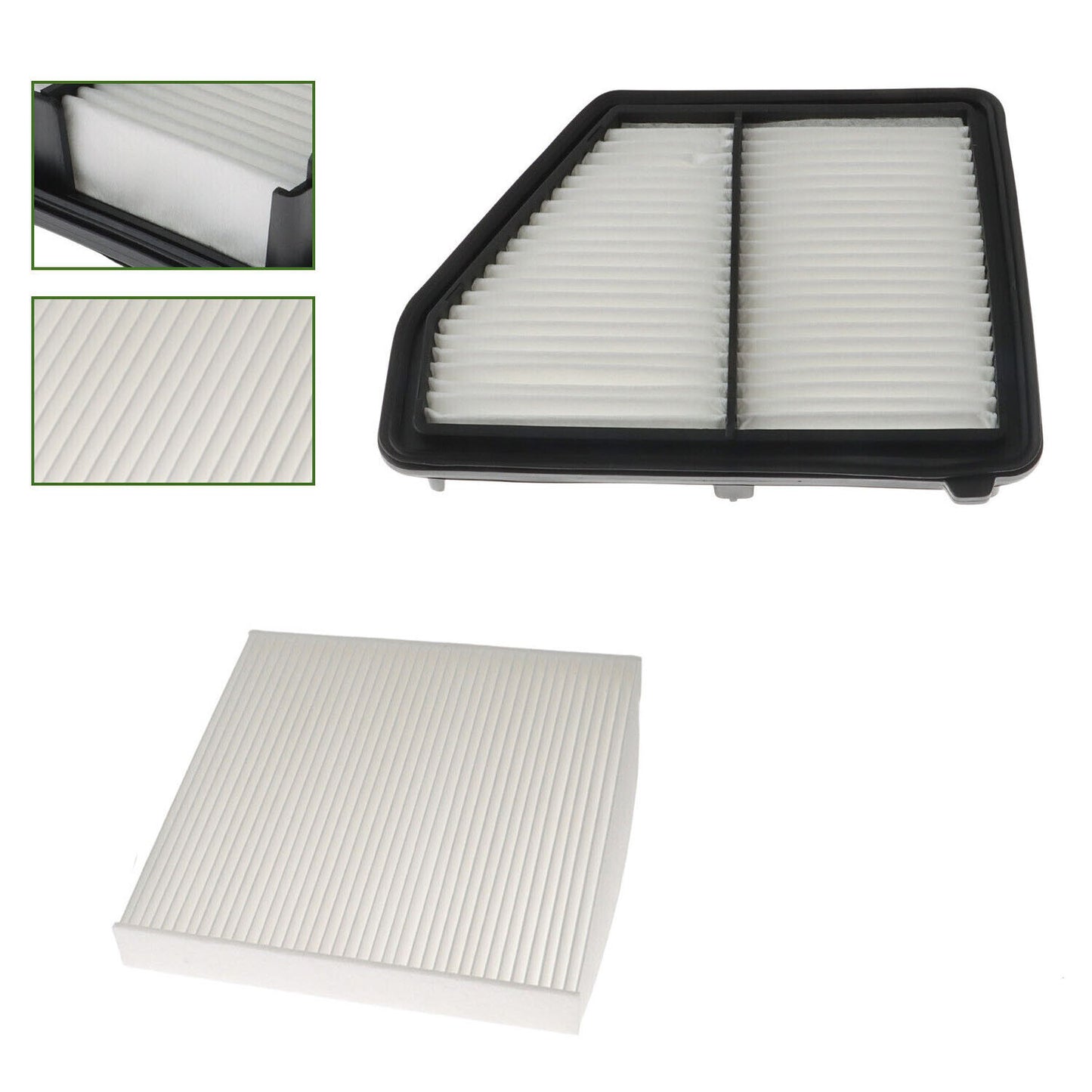 Engine & Cabin Air Filter 17220-5BA-A00 For 2016-2019 2020 Honda Civic 2.0L Only