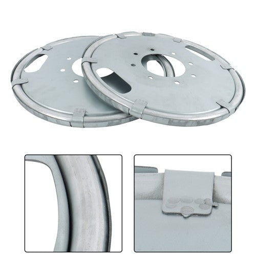 Solid Spare Set Of 2 Central Wheel Balancer For F350 F450 Pick-up Dually 400-425 2005+