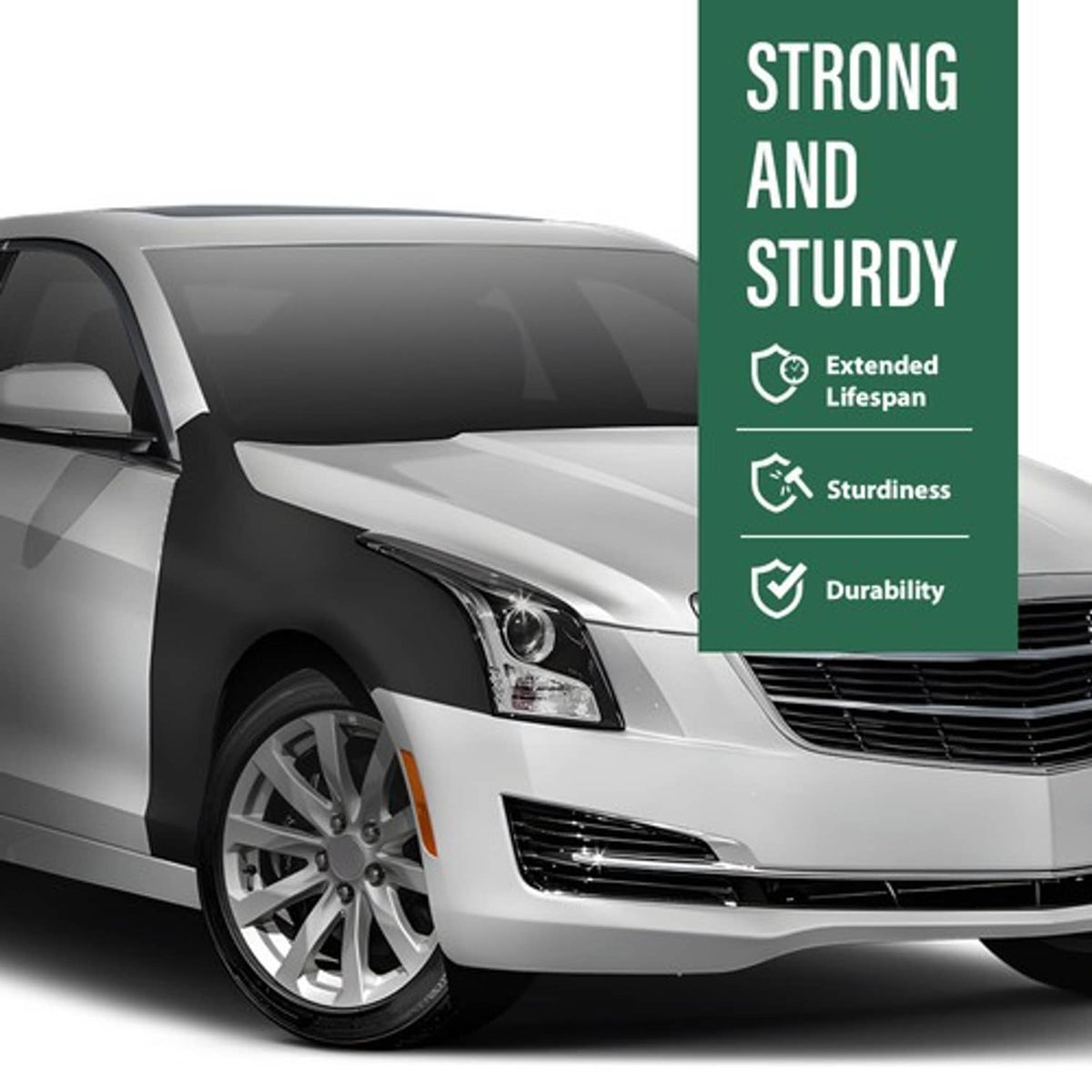 Solid Spare Fender Front Passenger Side GM1241380 84110676 Fit For 2013-2018 Cadillac ATS