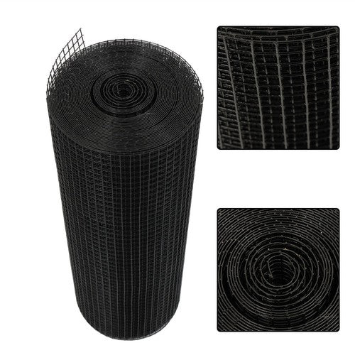 Solid Spare 24in×50ft 1/2Inx1/2In Hardware Cloth Chicken Wire Fence Vinyl Coated Welded Mesh