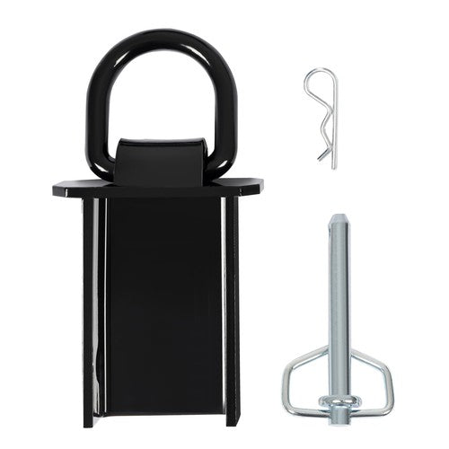 Solid Spare Stake Pocket D Rings 4Pcs 12,000lbs Heavy Duty Removable For Utility Trailers