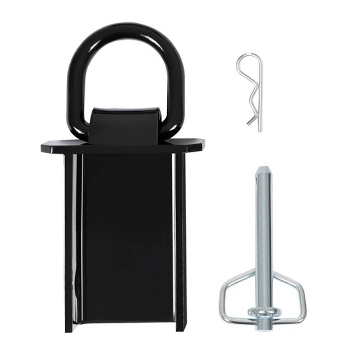 Solid Spare Stake Pocket D Rings 4Pcs 12,000lbs Heavy Duty Removable For Utility Trailers