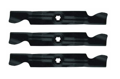 Solid Spare Blades for A171 Cub Cadet 50" RZT 1 Set of 3 Troy Bilt MTD 942-04053C Zero Turn
