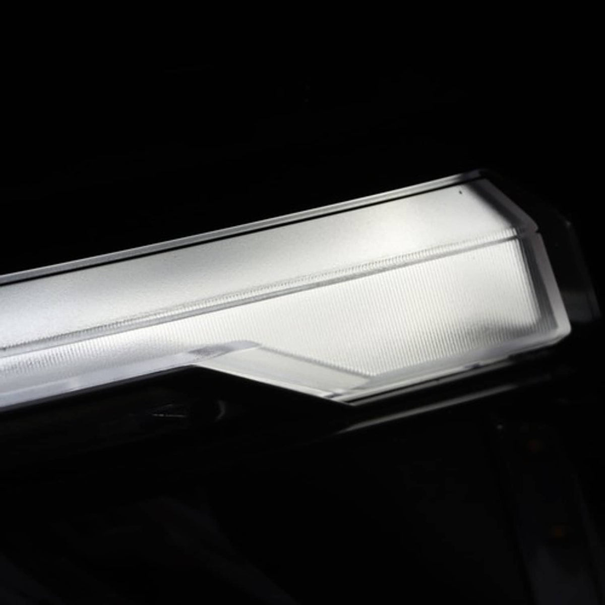 Solid Spare Headlamp Clear Full LED Passenger Black For Nissan Frontier 2022-2024 Headlight
