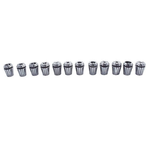 Solid Spare 12Pc ER25 Spring Collet Set Fit for CNC Milling Lathe Tool Engraving Machines