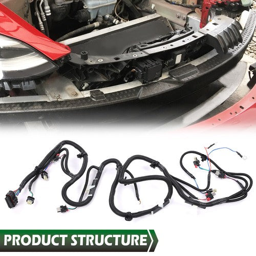 Solid Spare Fit For 2017-2020 Tesla Model 3 Front Bumper Park Sensor Wiring Harness