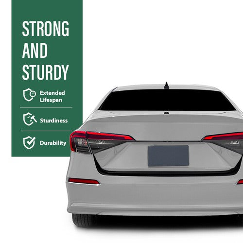 Solid Spare Rear Bumper Face Bar Reinforcement Steel Fit For 16-24 Honda Civic HO1106196