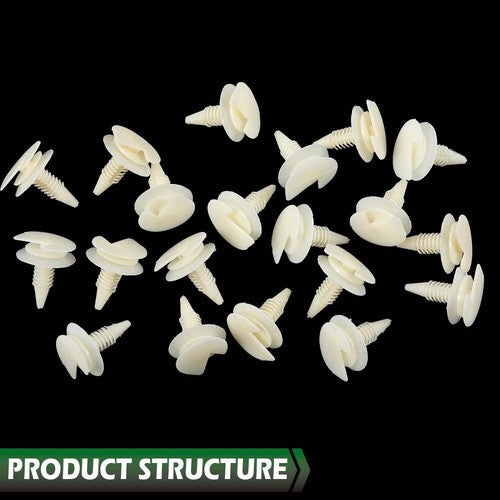 Solid Spare 20Pcs Door Panel Clips Fit For Chevy Pontiac Buick Oldsmobile Cadillac GM New
