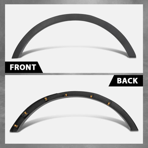 Solid Spare Rear Right Side Fender Flare Wheel Arch Molding Fit For 2013-2016 Ford Escape