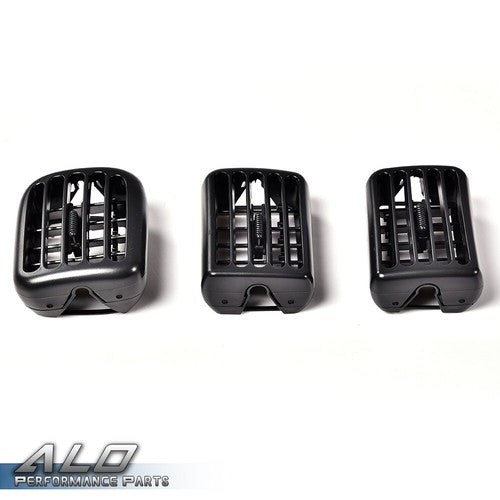 Solid Spare A/C Heater Dash Bezel Vents Fit For 98-02 Dodge Ram 1500 2500 3500 Dashboard