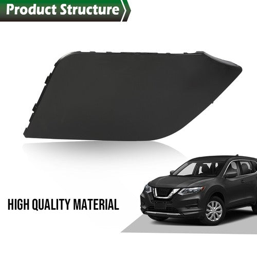 Solid Spare Fit For 2017-2020 Nissan Rogue Front Bumper Tow Hook Cover 622A0-6FL0H