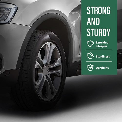 Solid Spare Front Fender Flare Trim Molding Left & Right Side Fit For 2011-2018 BMW X3 X4