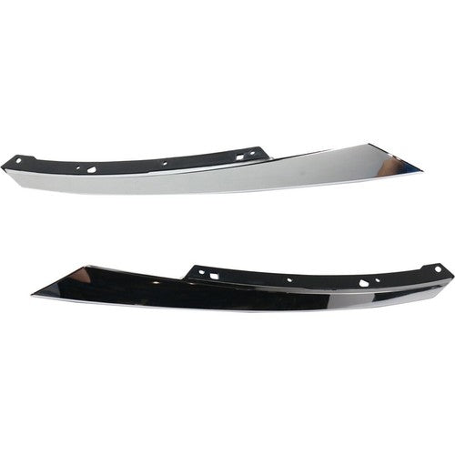 For 2016 2017 2018 Honda Civic Front Upper Grille Grill&Fog Lights Lamps Set