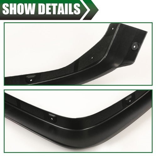 Solid Spare 4pcs Fit For 2014-2019 Chevy Silverado 1500 Factory Style Wheel Fender Flares