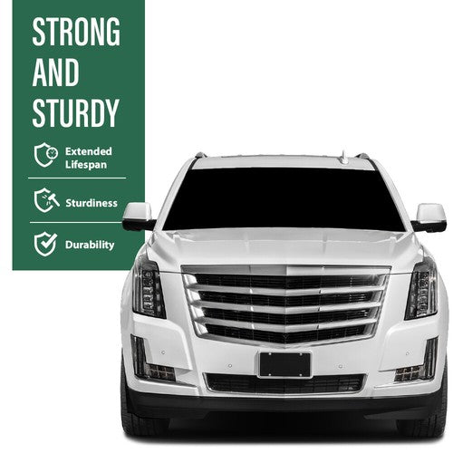 Solid Spare Silver Hood Molding Trim For 2015-2020 Cadillac Escalade ESV GM1235129 22956470