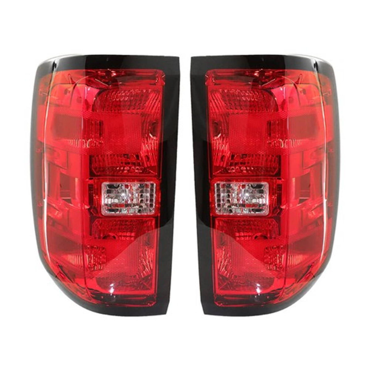 Solid Spare Rear Left & Right Side Brake Lamp Tail Light For Chevy Silverado 1500 2014-2018