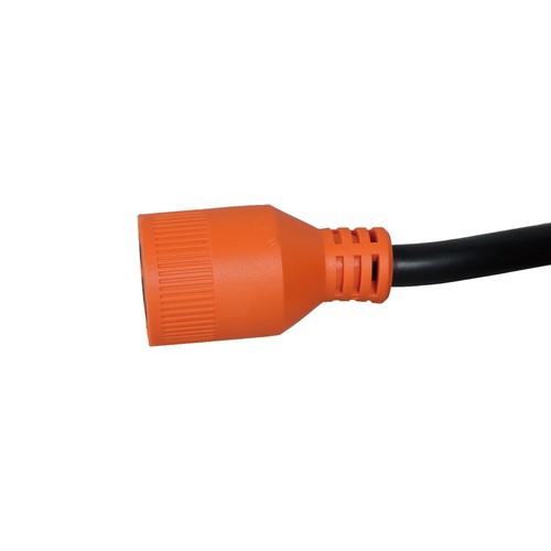 Solid Spare 30Amp 15FT 4 Prong Generator RV Power Extension Cord NEMA 14-30P ~ 14-30R