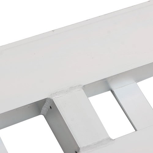 Solid Spare 84"×14" Aluminum Ramps Car Trailer Truck 1 Pair Ramps 6063 Aluminum 6000Lbs