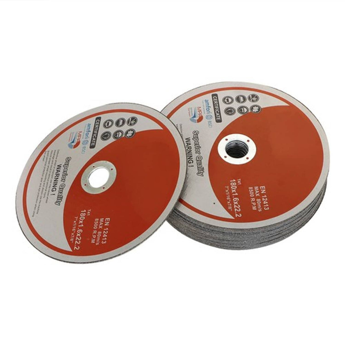 Solid Spare New 50 Pack 7"x1/16"x7/8" Cut-off Wheel - Metal & Stainless Steel Cutting Discs