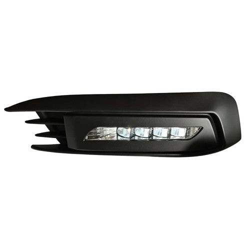 Pair For 2016-2018 Honda Civic LED DRL Fog Light W/Turn Signal Lamp LH+RH