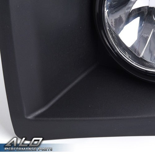 Solid Spare Fit For 14-15 GMC Sierra 1500 Clear Lens Bumper Fog Lights Left & Right Side