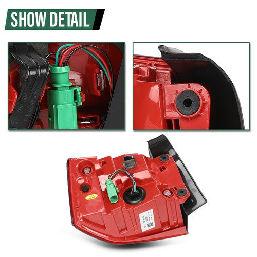 Solid Spare Outer Tail Light Fit For 2012-16 Audi A6 C7 Rear Brake Lamp Right Passenger Side