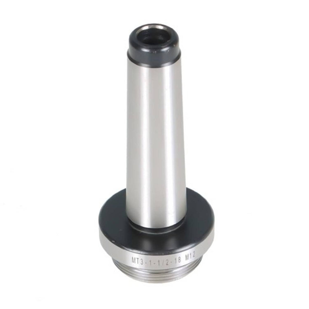 Solid Spare MT3-M12 Taper Collet Milling Arbor Adapter + 2" Lathe Boring Head + 3 Hex Keys
