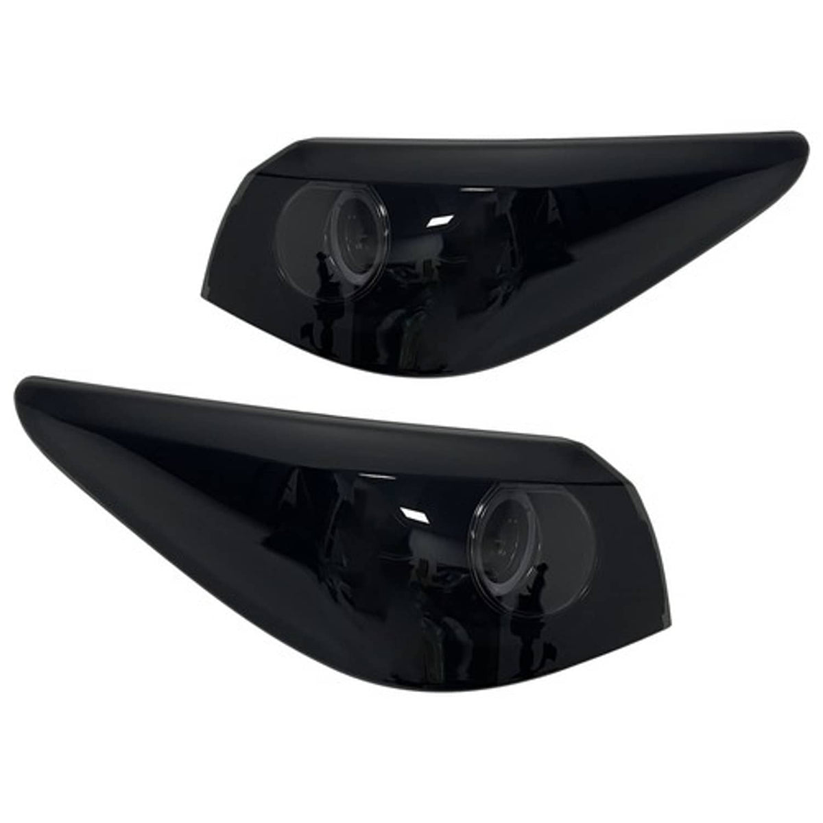 Solid Spare Fit 2018-2023 INFINITI Q50 Skyline V37 400R Style Smoke LED Tail Lights Lamps
