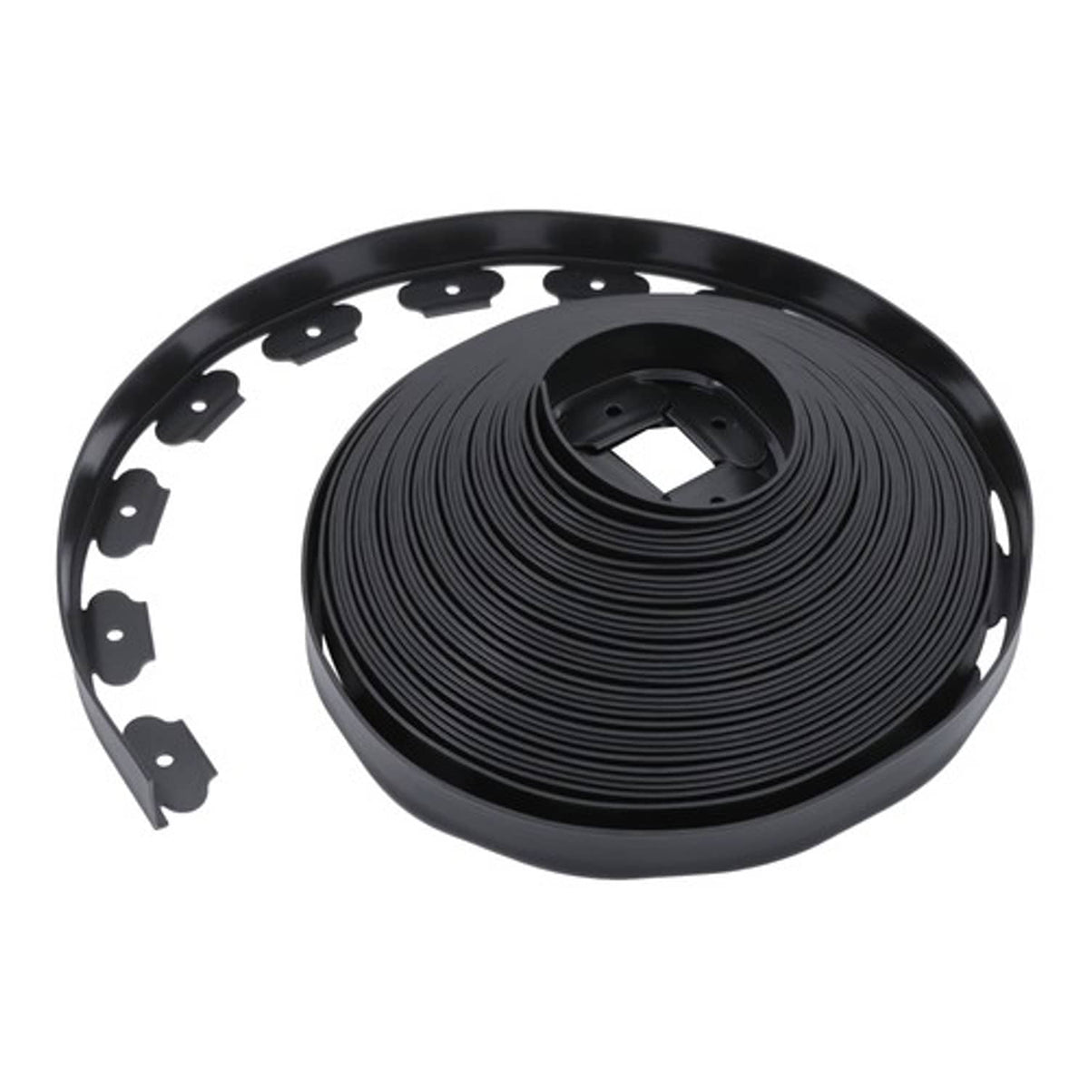 Solid Spare L-shaped 100FT Garden Edge Lawn Grass Stone Isolation Strip 64pcs Anchoring New